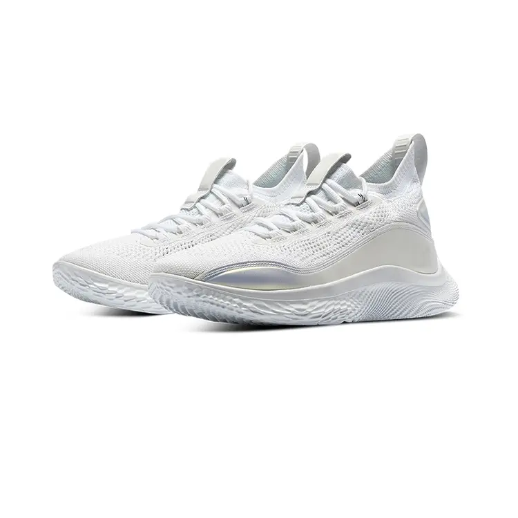 China Maker High Quality Breathable Cozy Soft Knit TPU Upper Sports Shoes Basketball Men